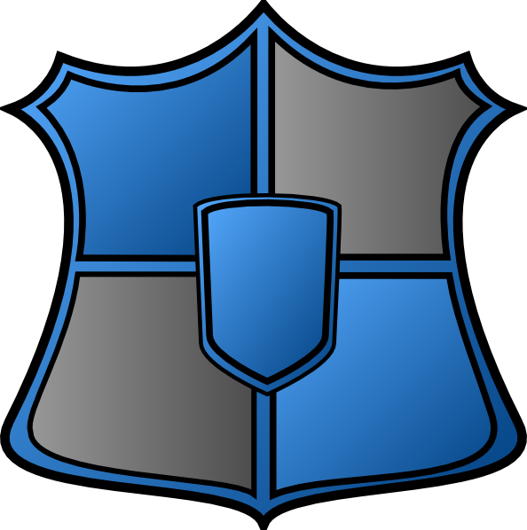 594x598 Shield Clip Art