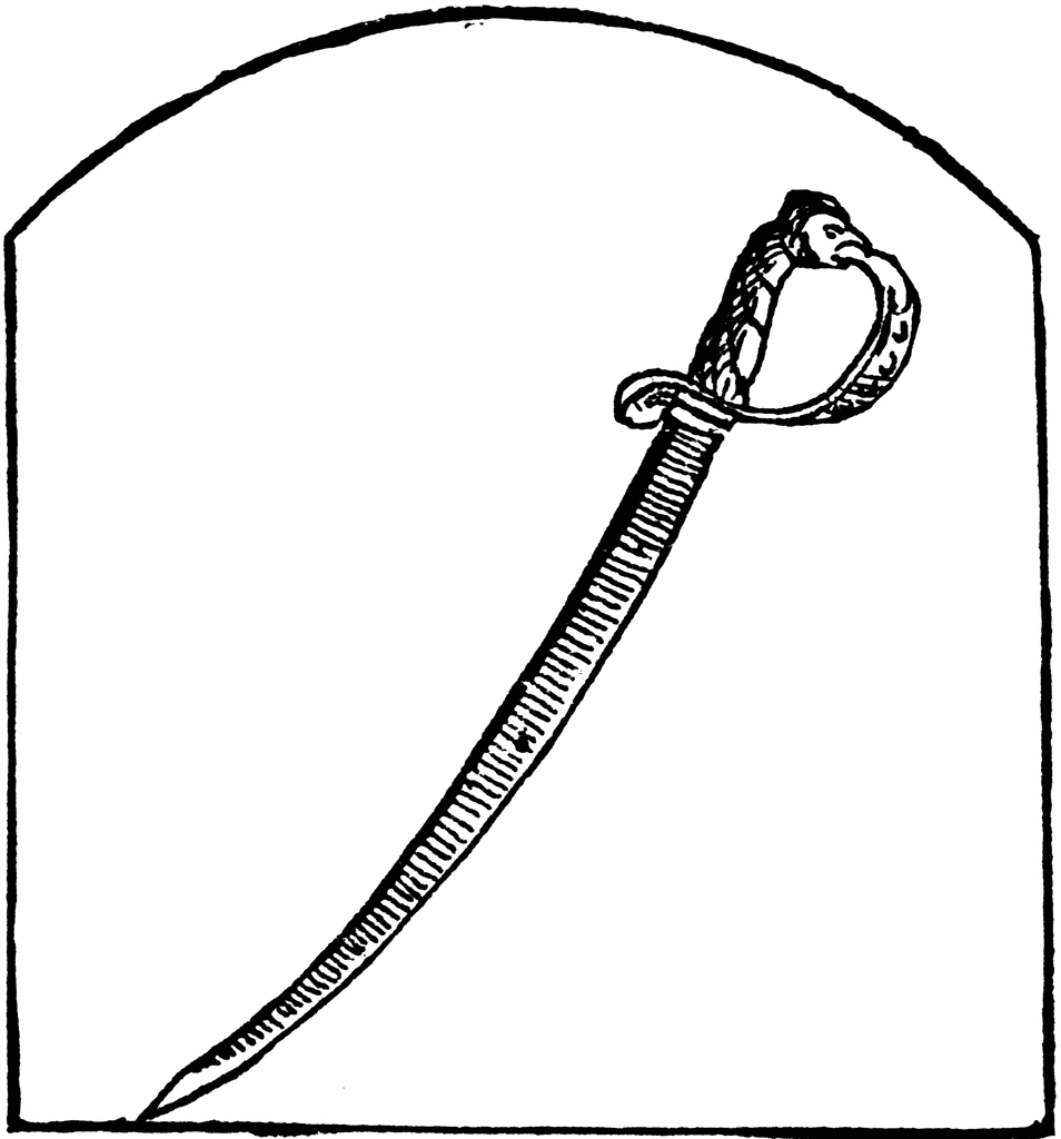 954x1024 Cross Sword And Shields Clipart