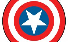 232x145 For Custom Captain America Shields Widescreen Shield Images
