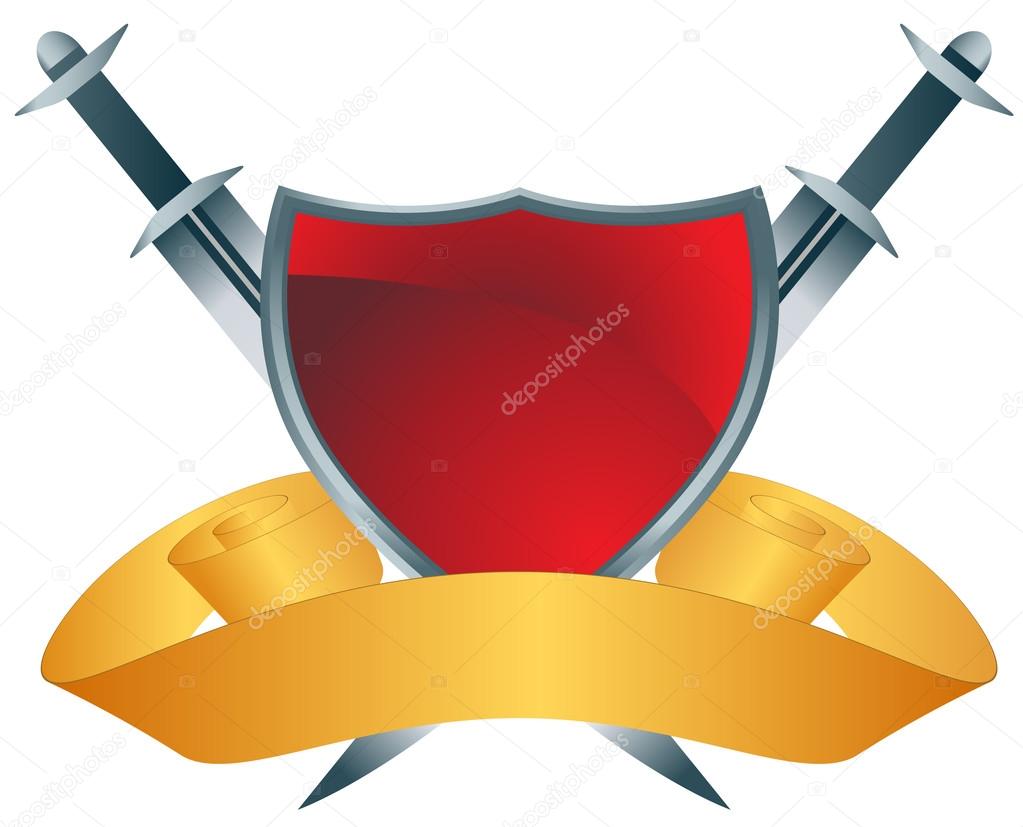 1023x827 Red Shield With Swords Stock Vector Cteconsulting