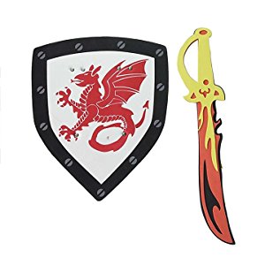300x300 Children's Foam Toy Medieval Joust Dual Dragon Sword