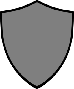 249x298 Shield Grey Clip Art