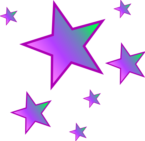 512x495 Shining Stars Clipart