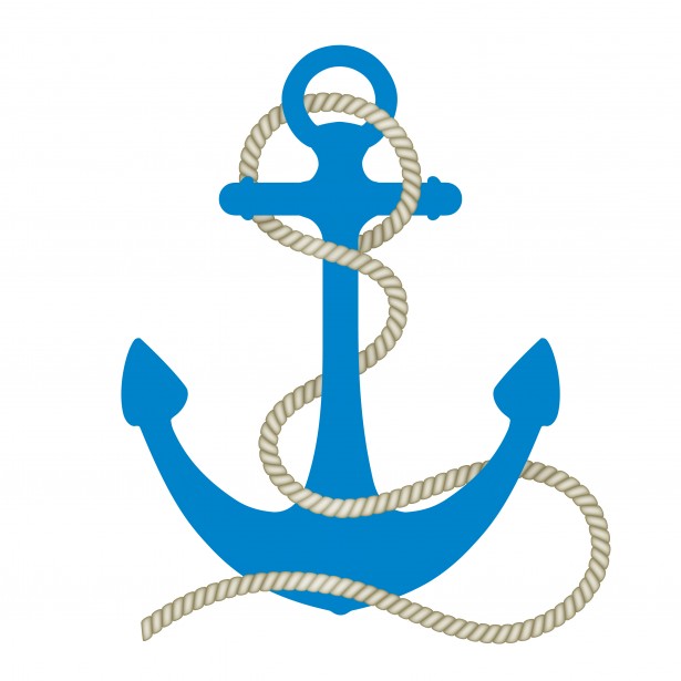 615x615 Teal Clipart Anchor