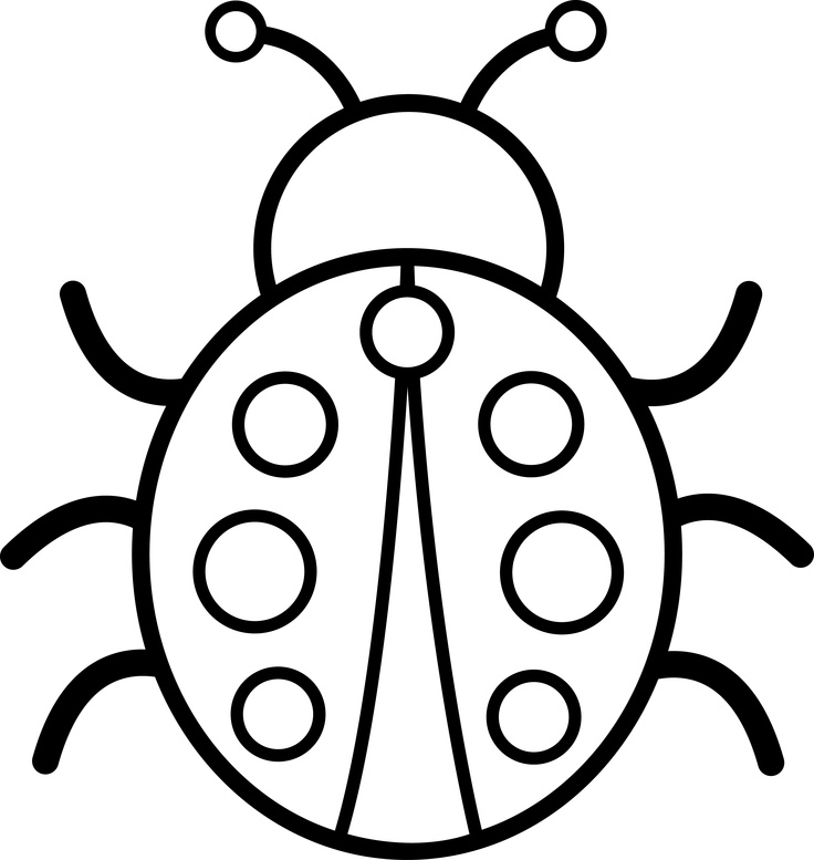 736x777 Black And White Bug Clip Art Cliparts
