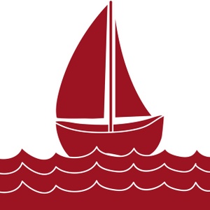 300x300 Sailing Ship Clipart Red Boat