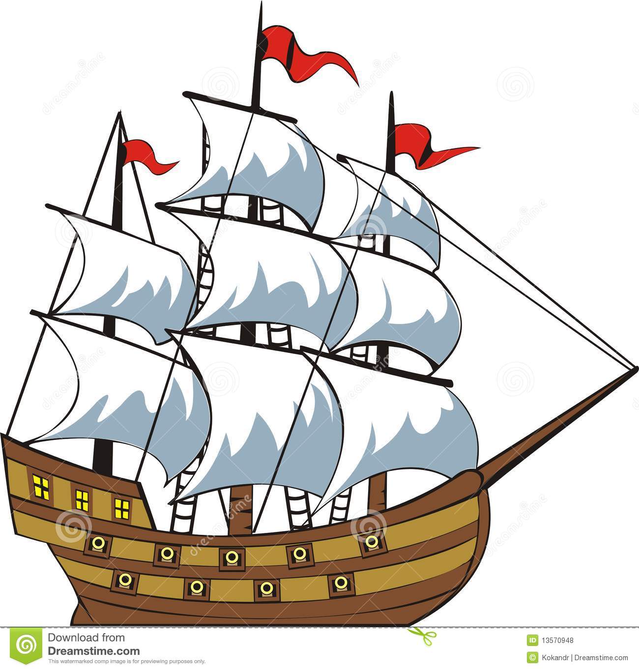 1300x1365 Sailing Clipart Old Boat