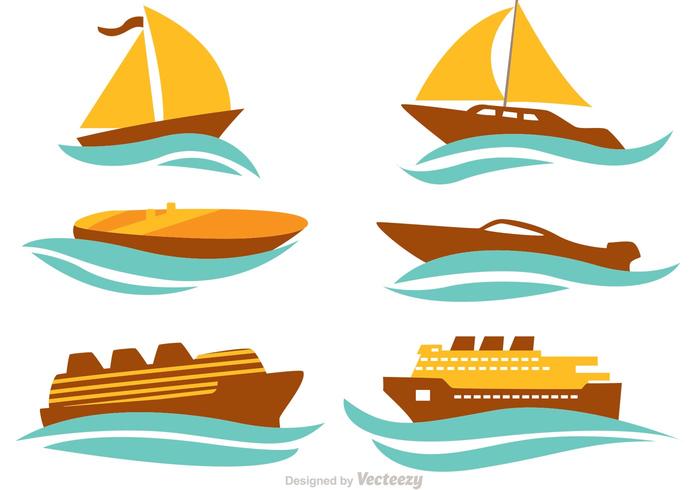 700x490 Ship Vector Set