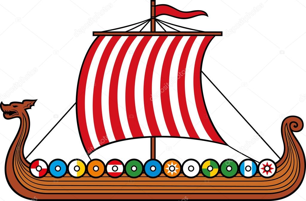 1023x672 Viking Ship Stock Vector Tribaliumivanka