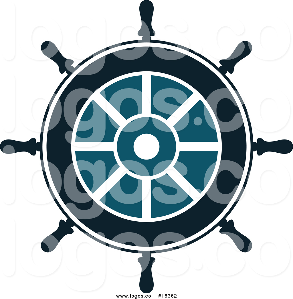 1024x1044 Royalty Free Vector Logo Of A Nautical Helm Ship Wheel By Vector