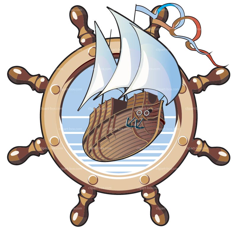 800x800 Ship Wheel Clipart