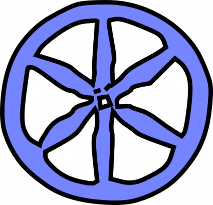 425x409 Wheel Clipart