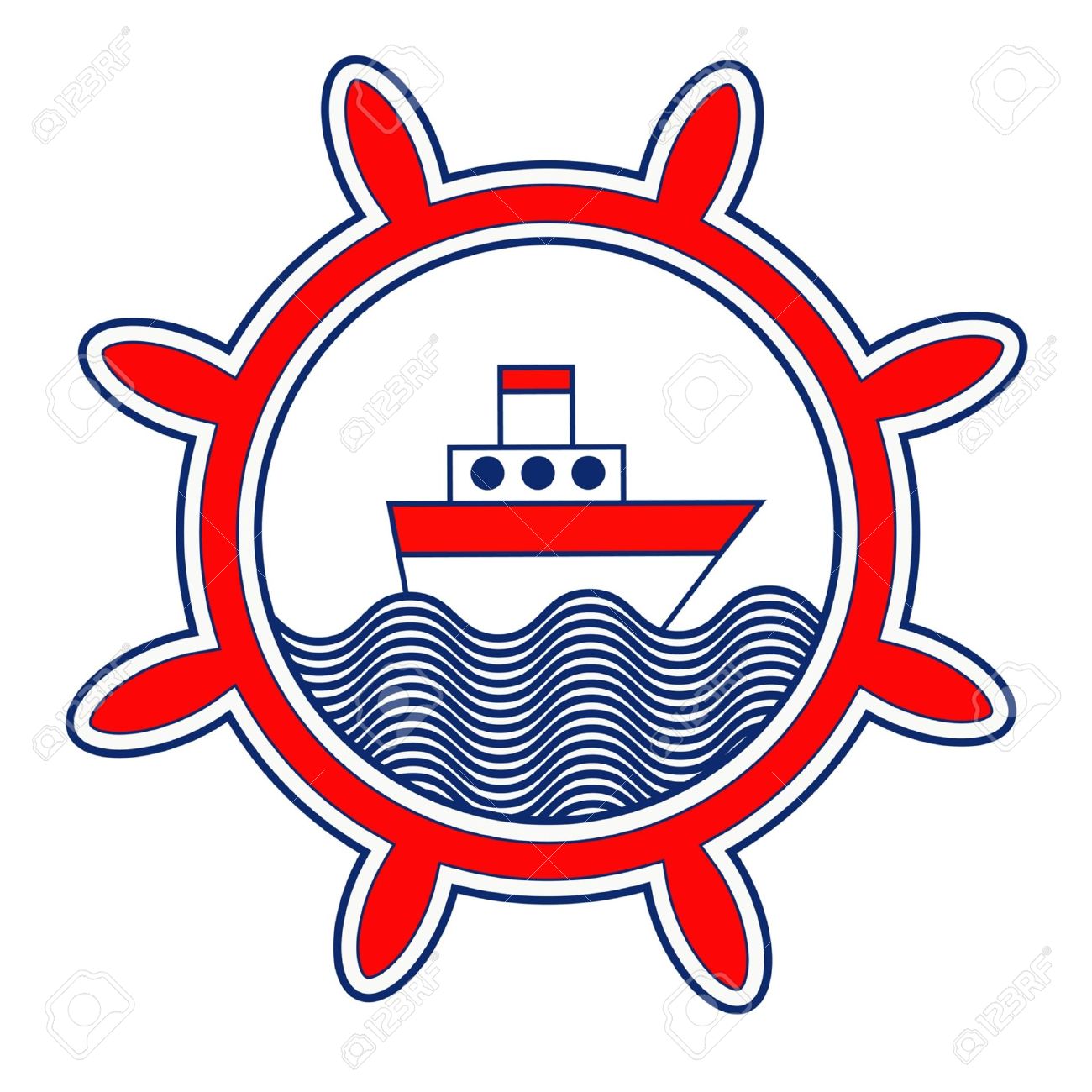1300x1300 Wheel Clipart Nautical
