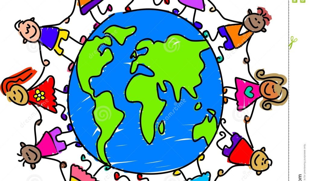 1024x600 World Map Clip Art