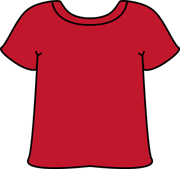 600x562 Red Tshirt Clip Art