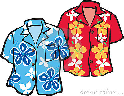 400x310 Hawaiian Shirt Clip Art
