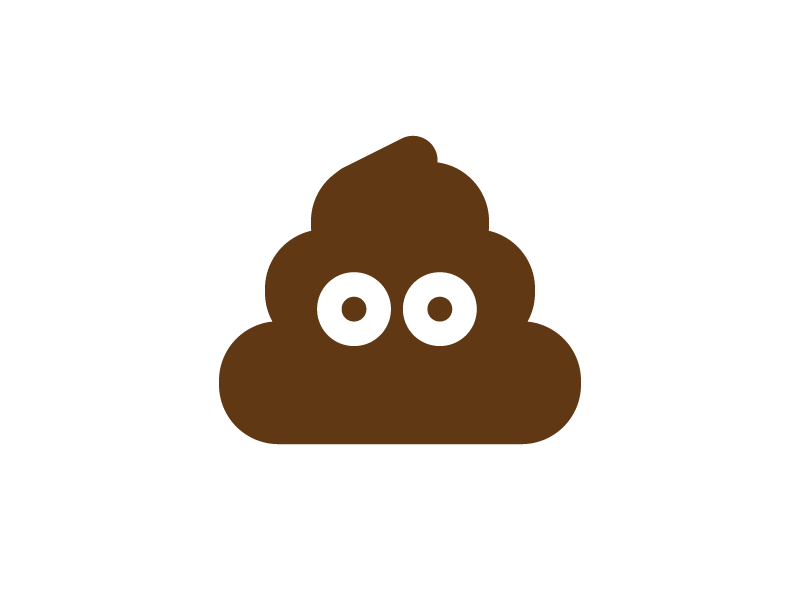 800x600 Pile Of Poo Flat Emoji By Giulia Zoavo