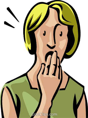 358x480 Shocked Woman Royalty Free Vector Clip Art Illustration Vc066453