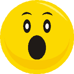 240x240 Shocked Face Clip Art