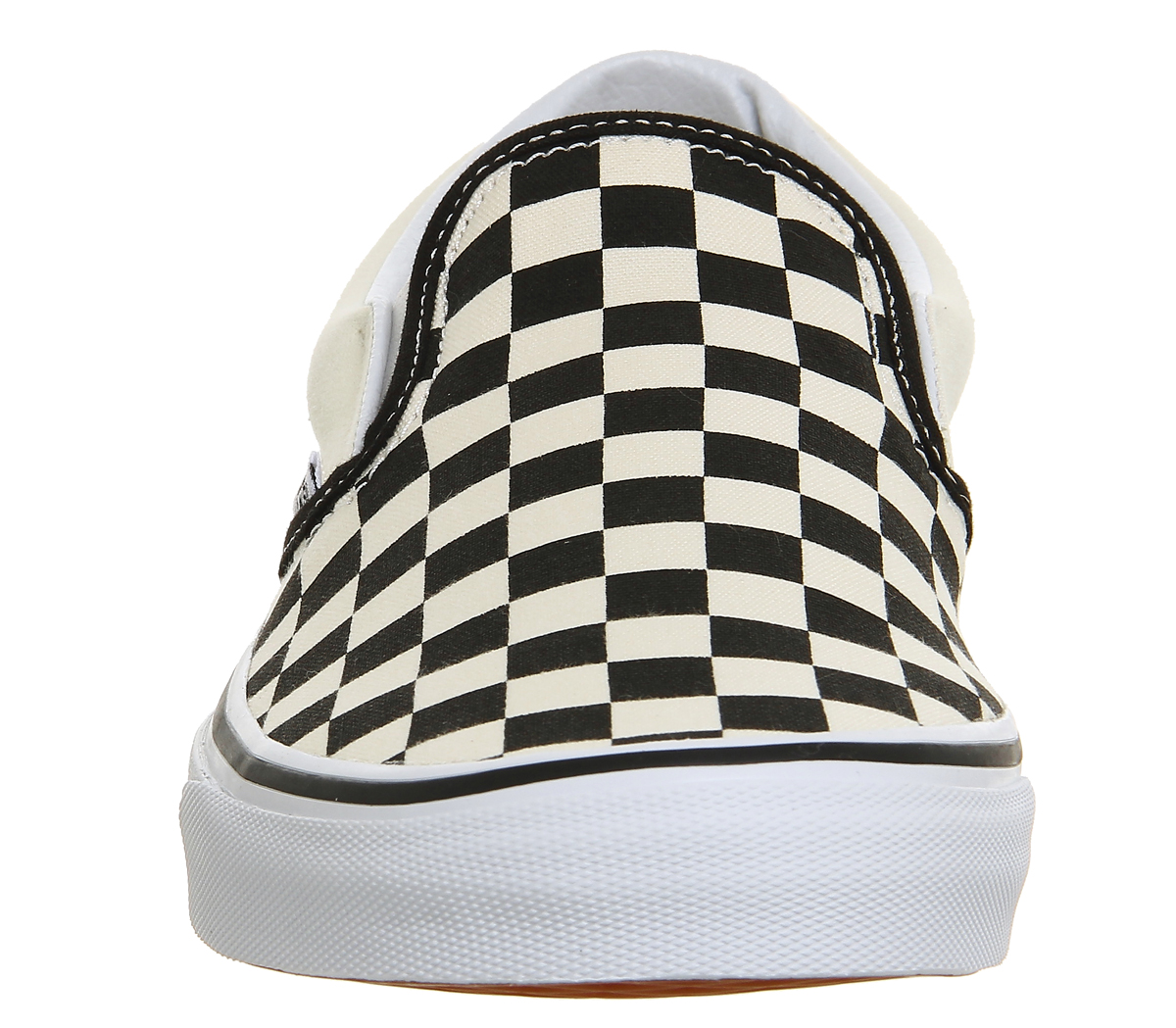 1200x1049 Vans Classic Slip On Shoes Black White Check