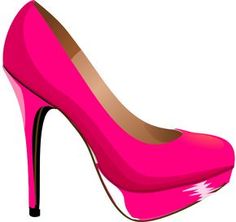 236x222 Pink Highheal Shoe Clip Art