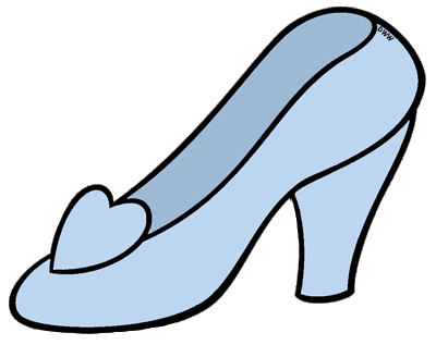 400x317 Glass Slipper Clip Art