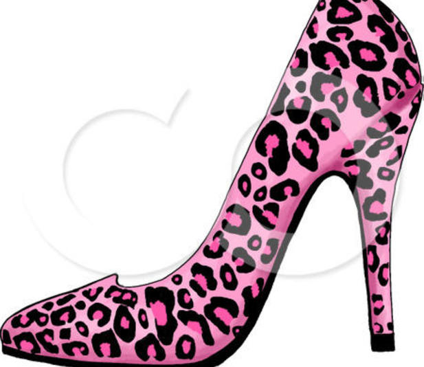 617x534 High Heeled Shoe Clipart