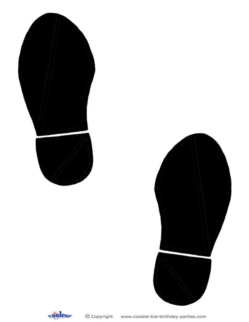 850x1100 Shoe Print Gallery For Clip Art Of Santa Footprints Image