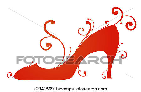 450x296 Stock Illustration Of High Heel Shoe K2841569