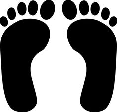 236x227 Simple Shoe Prints Svg Vector File, Vector Clip Art Svg File