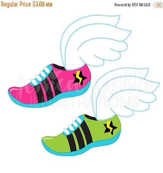 570x604 Sale Track Logo Cute Digital Clipart, Runner Clip Art, Running