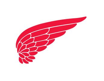 346x269 Red Wings Logo Clip Art