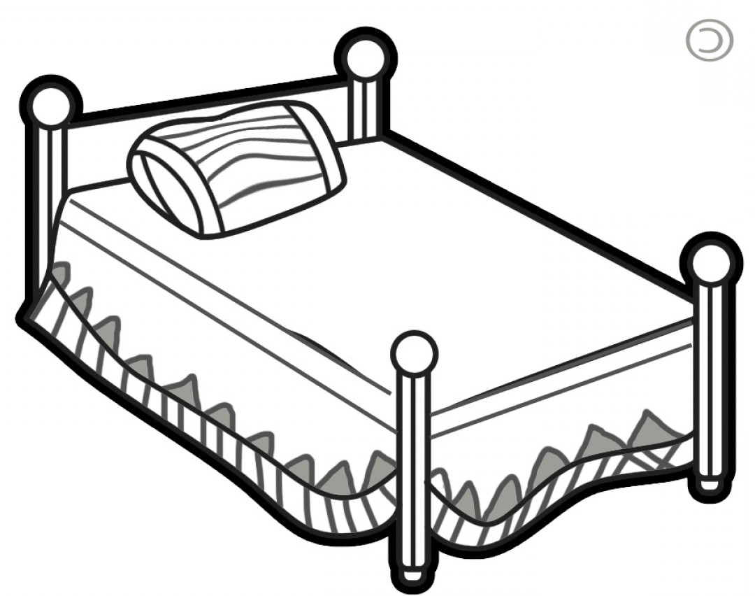 1080x852 Clipart Black And White Shoe Under Bed