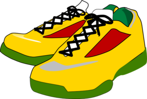 299x201 Running, Shoes Clip Art