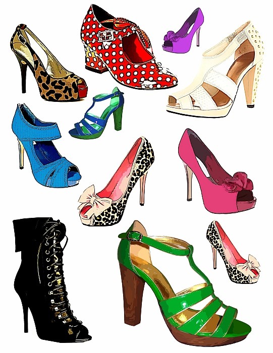 541x700 Top 73 Shoes Clip Art
