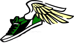 300x180 Running Shoes Clipart Free