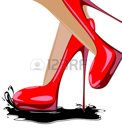 427x450 Big Foot Clipart Shoe