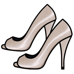 250x250 Shoe Clipart Bride And Groom
