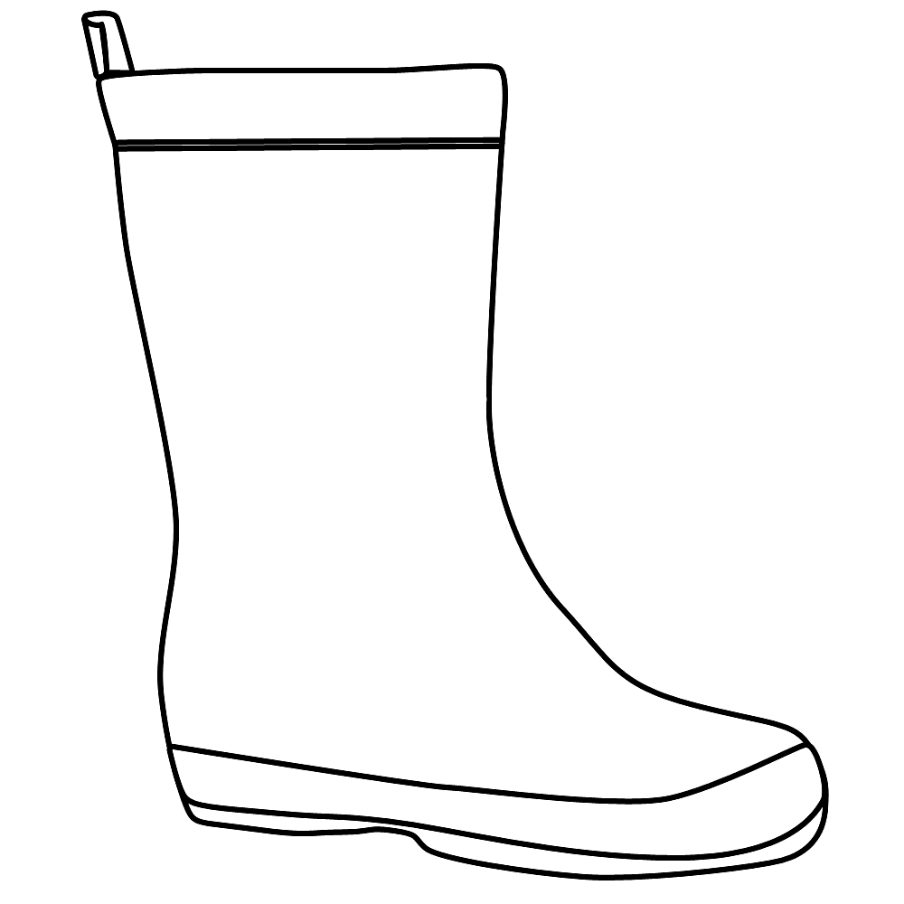 1000x1000 Shoe Outline