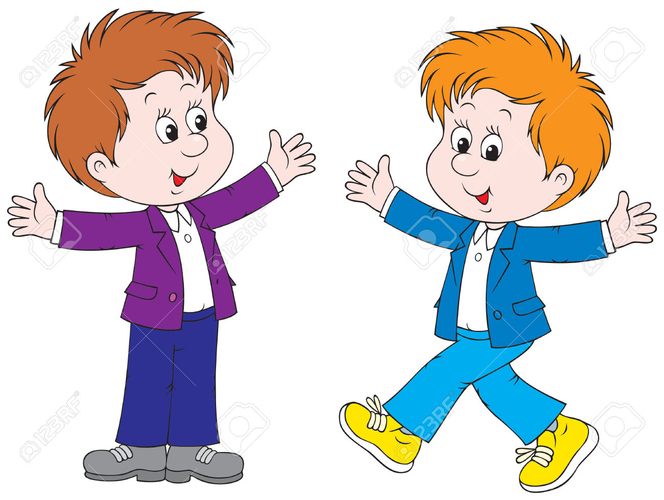 1300x979 Friends In School Clipart