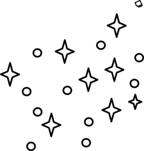 285x298 White Stars Clipart Free Clipart Images