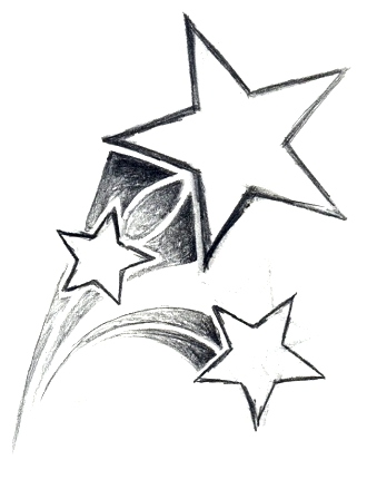 Shooting Star Drawing