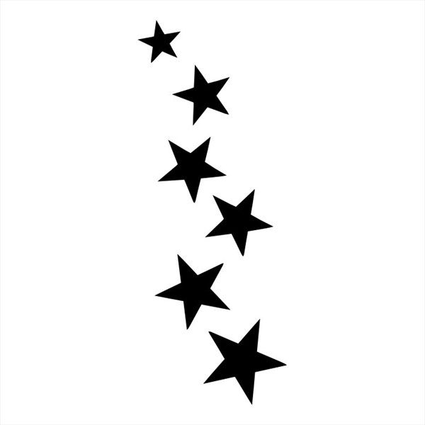 600x600 42 Best Moon And Shooting Star Tattoos Templates Images