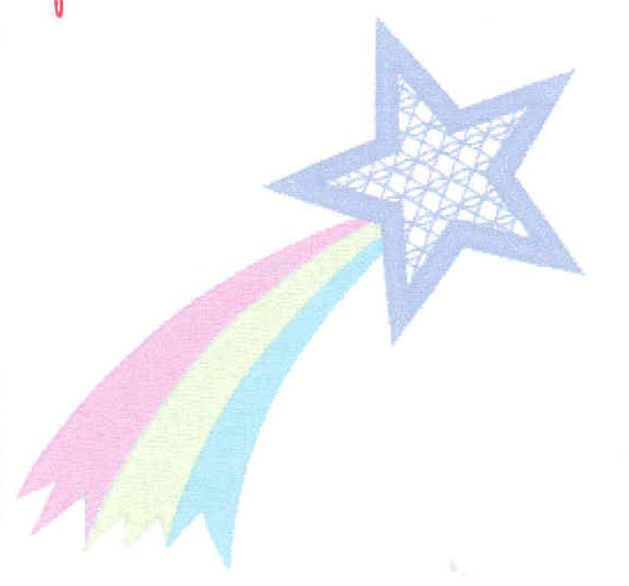 570x531 Best Shooting Star Outline