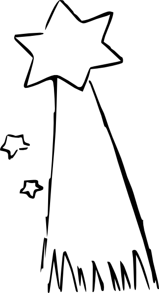 324x597 Best Shooting Star Outline