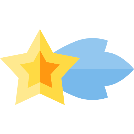 512x512 Shooting Star, Weather, Nature, Universe, Astronomy, Star