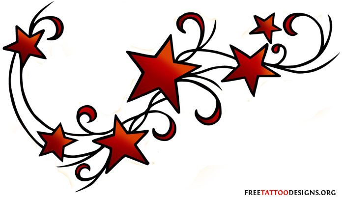 700x405 Red Clipart Shooting Star