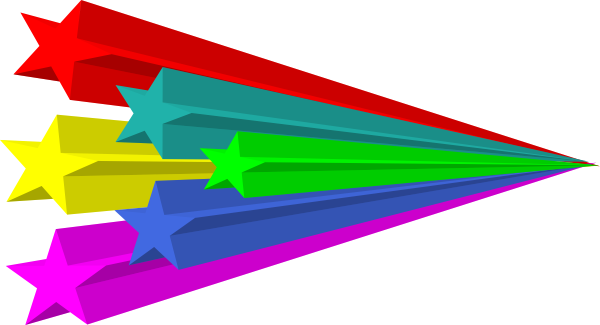 600x325 Stars Clip Art