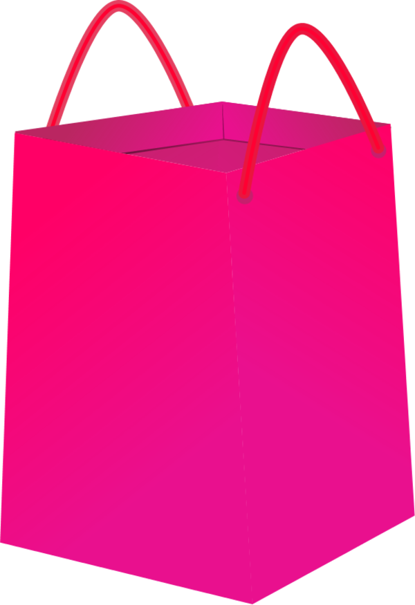 600x875 Shopping Bag Clipart