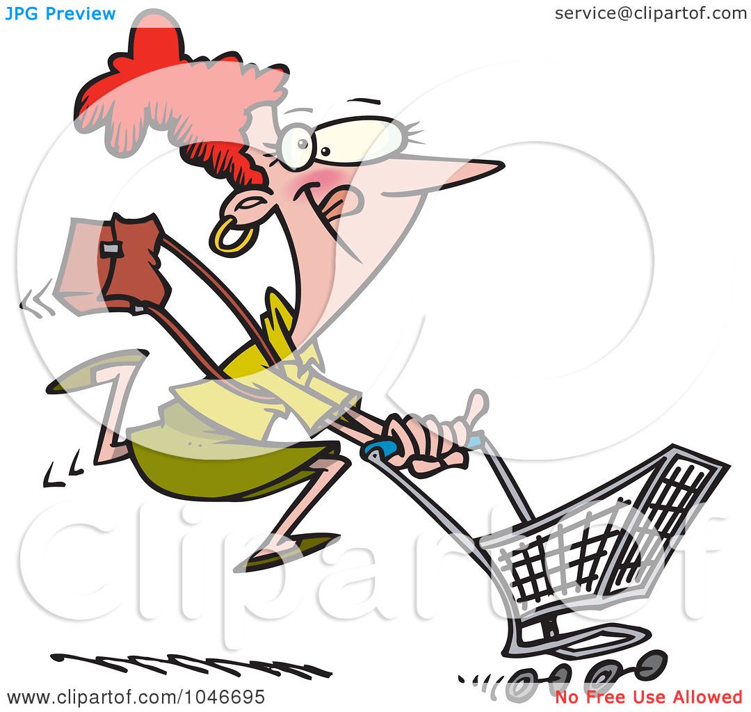 1080x1024 Royalty Free (Rf) Clip Art Illustration Of A Cartoon Woman Power